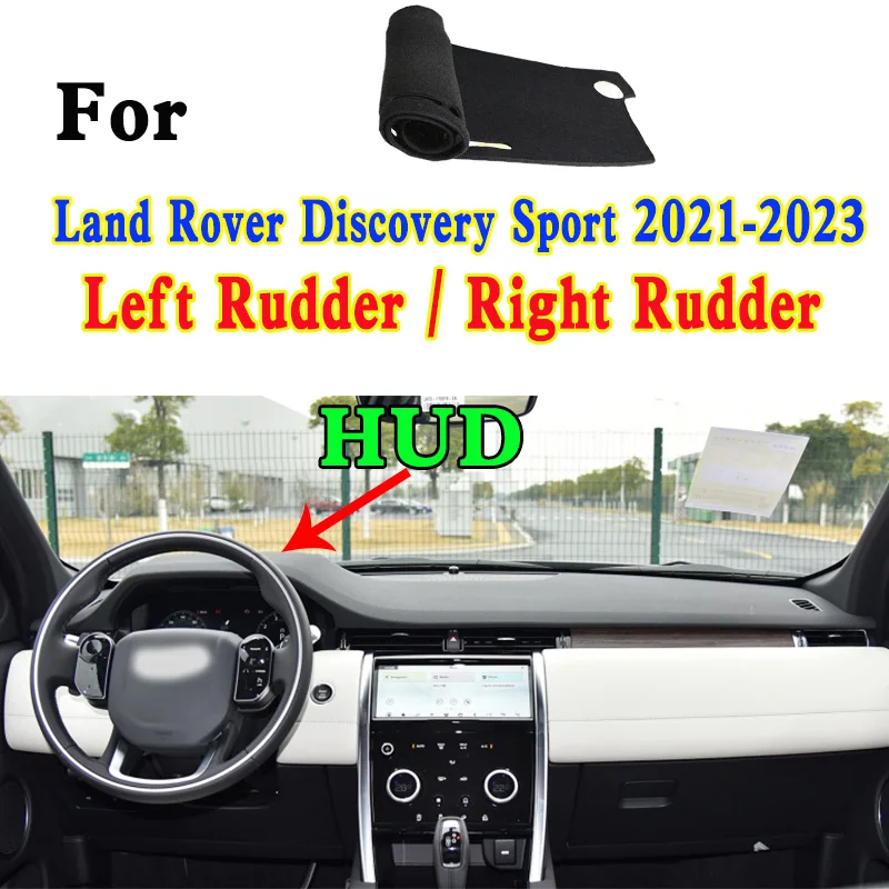 For 2021-2023 Land Rover Discovery Sport L550 Dashmat Dashboard Cover Instrument Panel Insulation Sunscreen Protective Pad