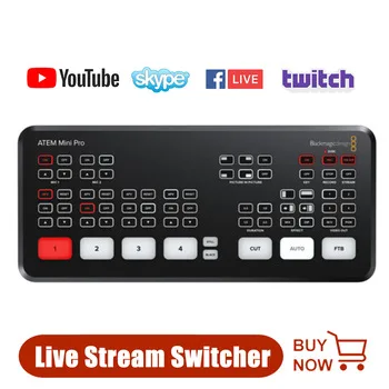 

Blackmagic Design ATEM Mini Pro ISO/ ATEM Mini/ATEM Mini Pro super Live Stream Switcher Multi-view Recording video switcher