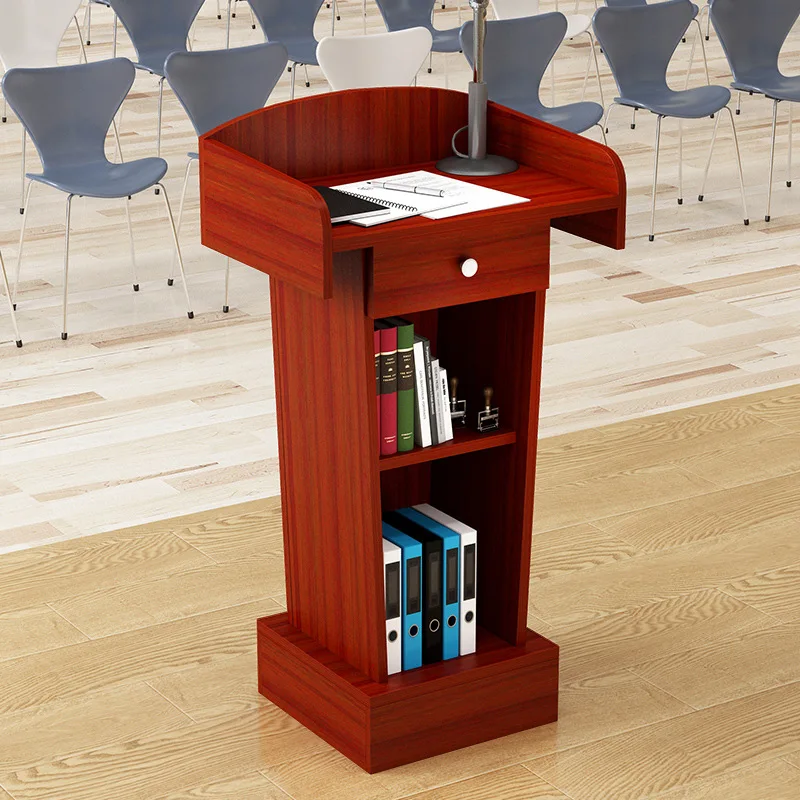 Lecture Desk Speaker Simple Modern Welcome Desk Reception Desk Meeting Room