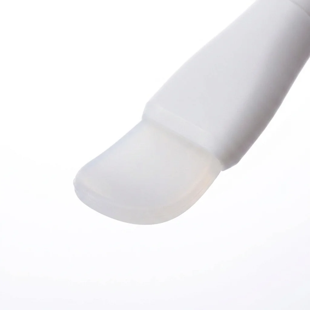 Silicone Facial Mask Brush Dual Use Fish Tail Mud Mask Spatula Soft Head Face Skin Care Smearing Tool For Home Beauty Salon Dail view 2