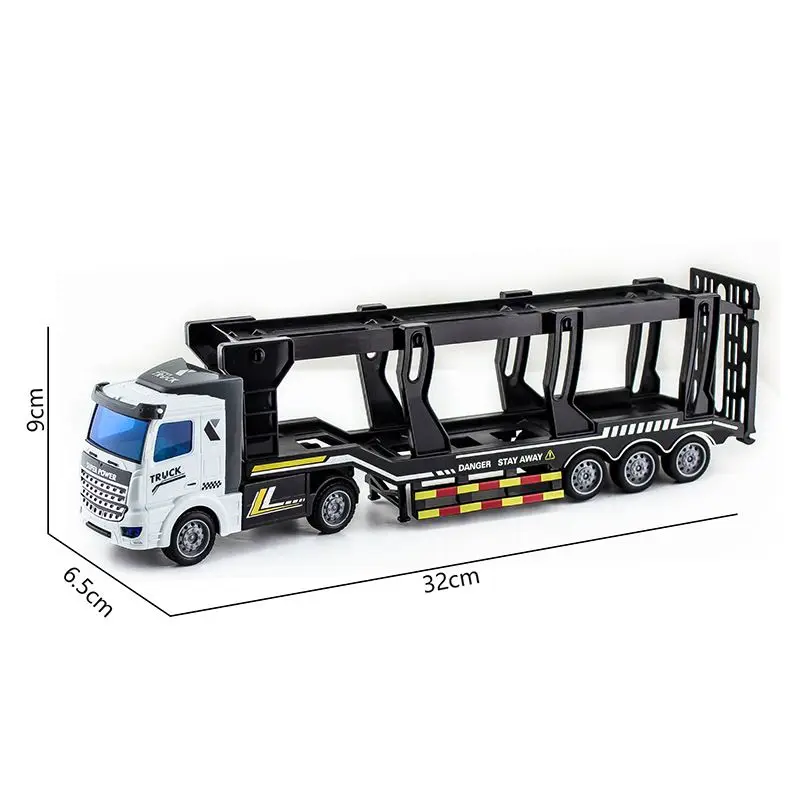 Toy Car Dump Truck Engineering Vehicle Trailer Container Container Truck Oil Tank Pullback Inertia