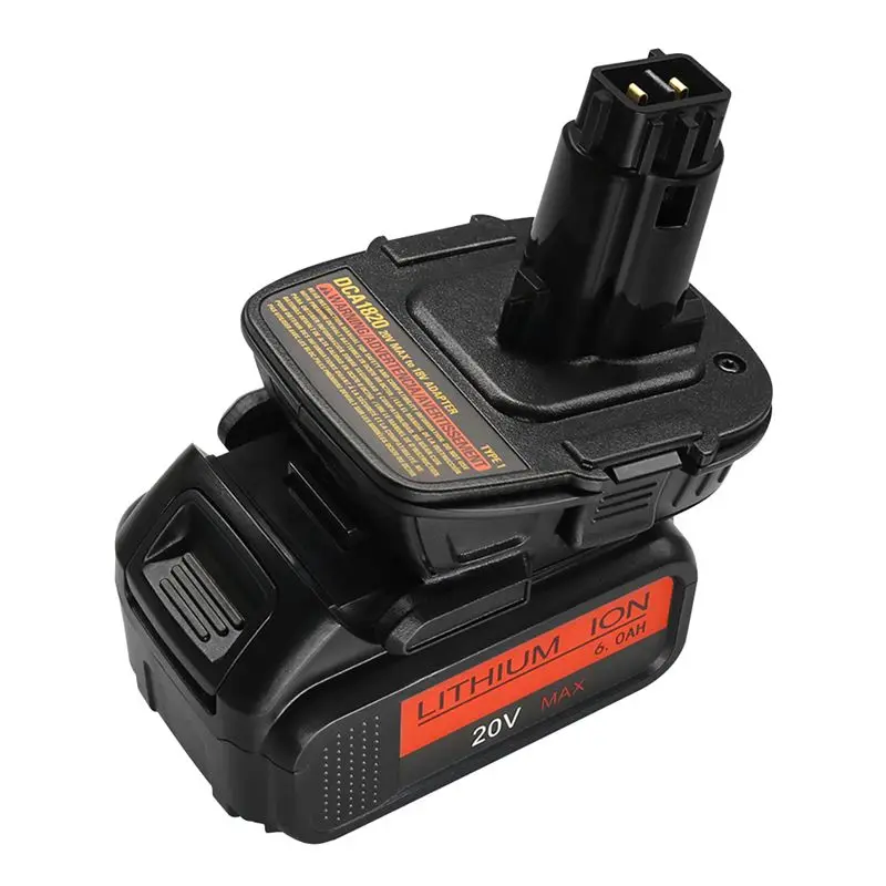 Battery Plastic Case for Dewalt 18V Converter DCA1820 Plastic Case 20V Lithium Battery Adapter Protection Case Kit