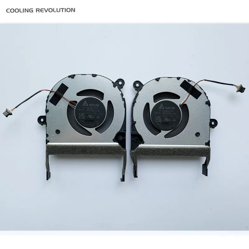 New  Laptop Cooling Fan For ASUS ZenBook Pro 15 UX535L UX535LH UX535Li OLED UM535Q UM530QE 13NB0RX0T01021 13NB0RX0T02021 NS85C56