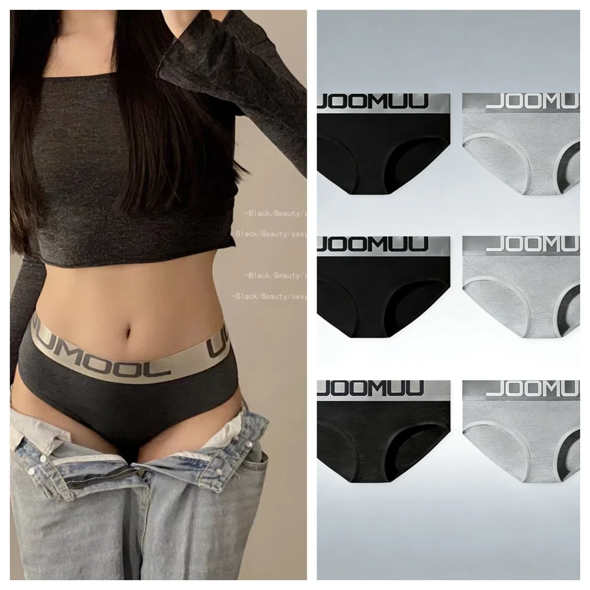 

Женские трусы из 100% хлопка, 3 шт., трусы-брифы со средней талией и широкими боковыми швами для женщин, однотонное нижнее белье, нижнее белье в спортивном стиле, унисекс