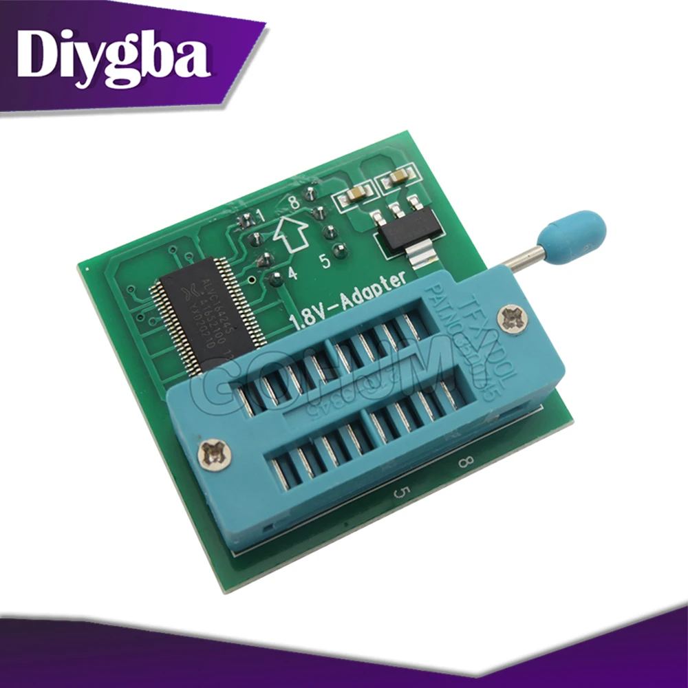 1.8V conversion socket SPI flash memory SOP8 DIP8 conversion tablet motherboard MX25 W25 1.8V adapter board