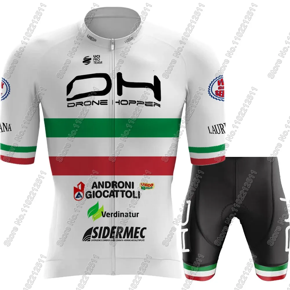 Team Androni 2024 Cycling Jersey Set Men italy Short Sleeve Clothing Road Bike Shirts Suit Bicycle bib Shorts MTB Maillot Ropa