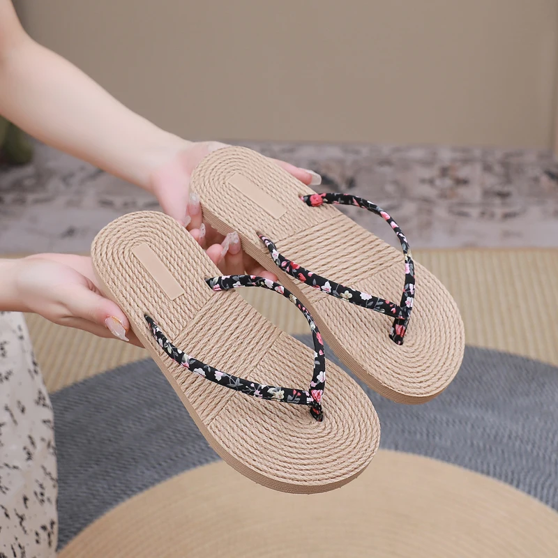 Summer Ladies Slippers Flip Flops Casual Women Slipper Flat Sandals Beach Open Toe Shoes Flat Slides Female Sandal Zapatos Mujer