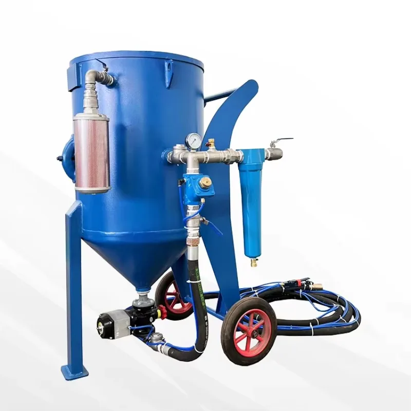

【Best-selling】Sa3 Certified Sandblaster Machine With Pump And Engine For Pre-Coating Treatment In Machinery Manufacturing