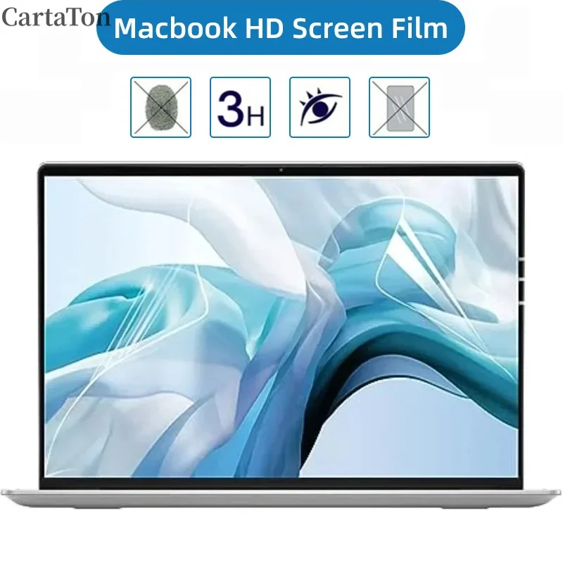 Screen Protector for MacBook HD Soft Film for Air 13 Inch M1 M2 Pro 13 14 15 16 Inch Touch Bar Max Cover Guard Accessories