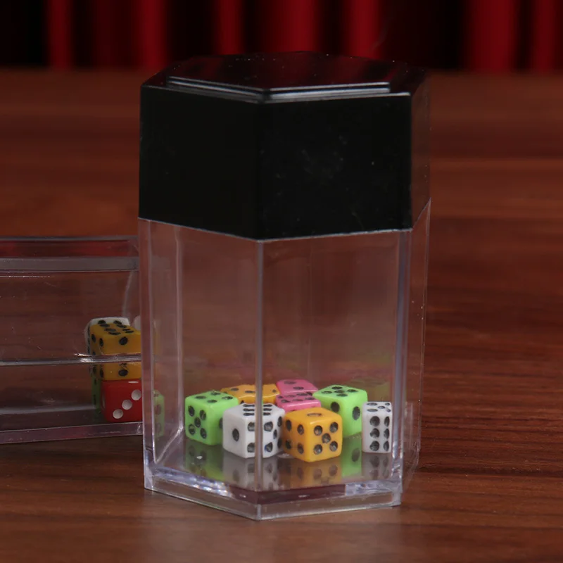 كبير الحجم انفجار النرد الخدع السحرية واحد إلى أربعة النرد عن قرب أوهام Mentalism للتحايل الدعامة الأطفال نكتة المزحة سهلة