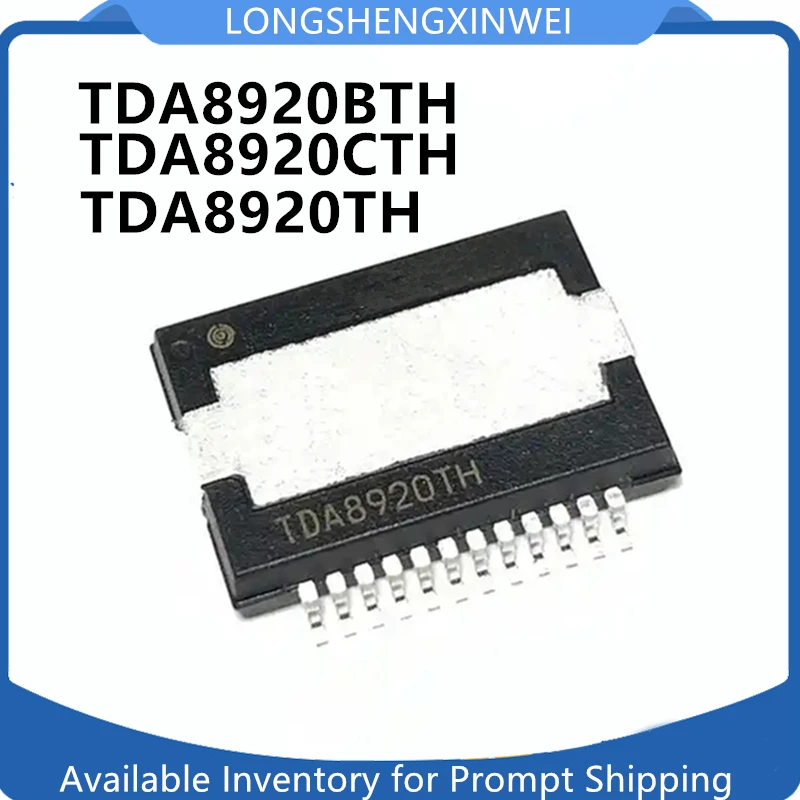 1PCS TDA8920CTH TDA8920BTH TDA8920TH HSOP-24 New 2x110W Class D Audio Power Amplifier Original