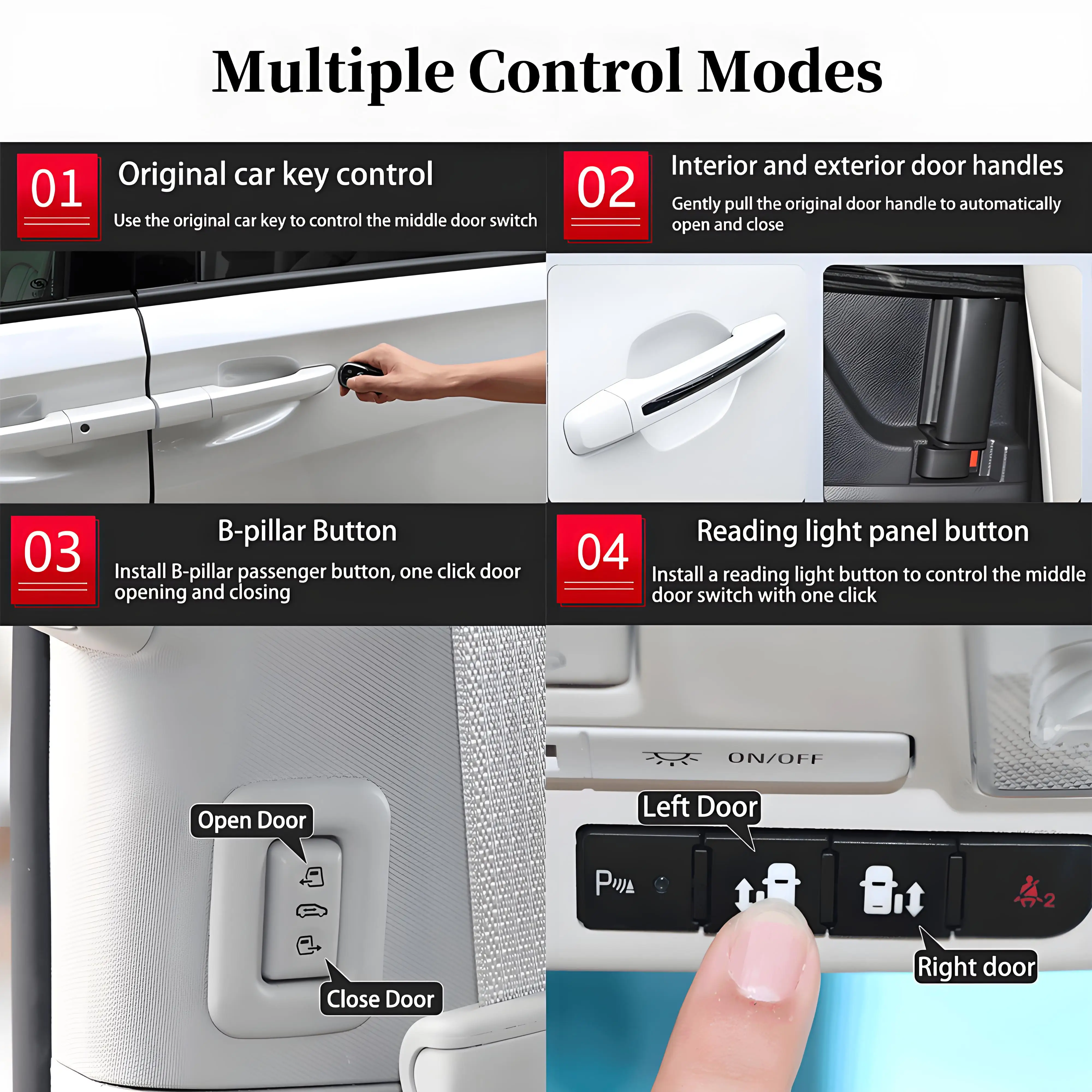 for MG Maxus 7 LDV Mifa 7 2023 2024 2025 2026 Smart OEM Automatic Electric MPV Side Power Sliding Door Control System