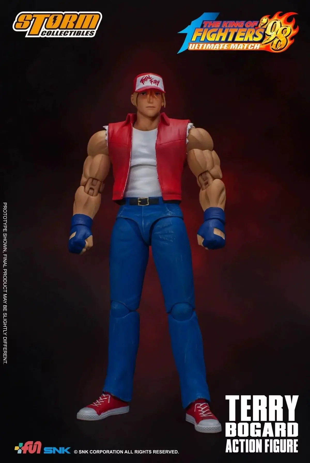 

In Stock Storm Toys 1/12 KOF King of Fighters 98 Terry Terryberg TERRY 6-inch moving figure Model toys