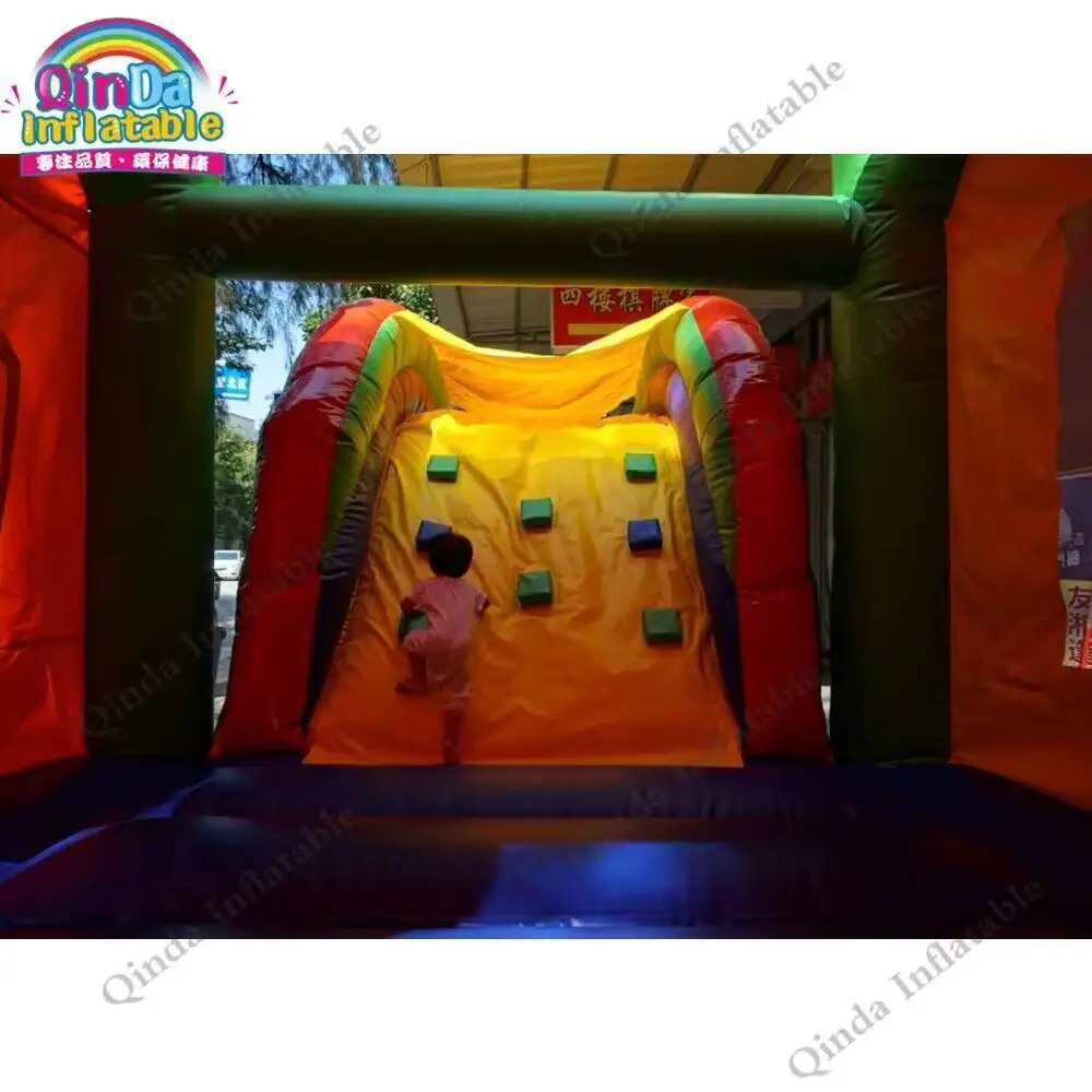 10*4.3*4.6m Inflatable Bounce House With Slide ,0.55mm Pvc Inflatable Bouncer For Kids