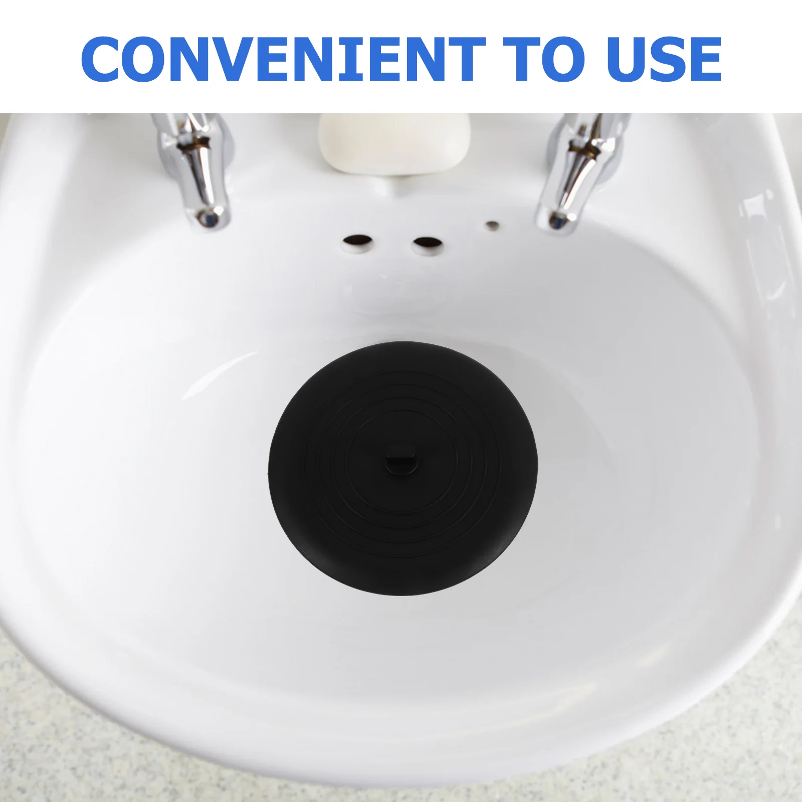 

3Pcs Silicone Drain Plug for Bathtub Sink Kitchen Bathroom Leak-Proof Sealing Stopper Multi-Size Tub Drain Plug