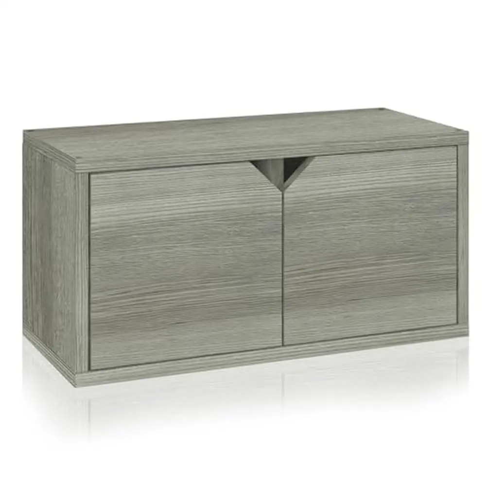 

Eco-Friendly Bookcase Storage Unit London Grey Rectangle Shape Eco-Design