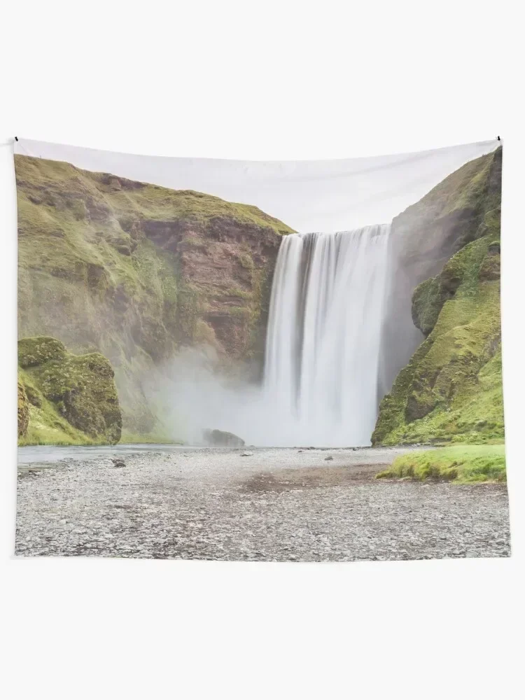 Skogafoss waterfall Tapestry Decoration Bedroom House Decor Tapestry