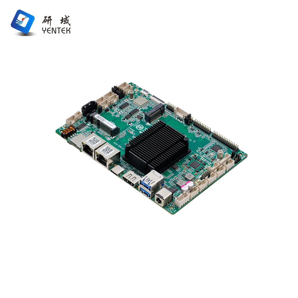 Rockchip RK3576 New Mini-ITX Desktop Motherboard LPDDR5 4G SATA EMMC Single 2 LAN 4 COM 2 CAN HD LVDS EDP MIPI GPIO TF WIFI 6 BT