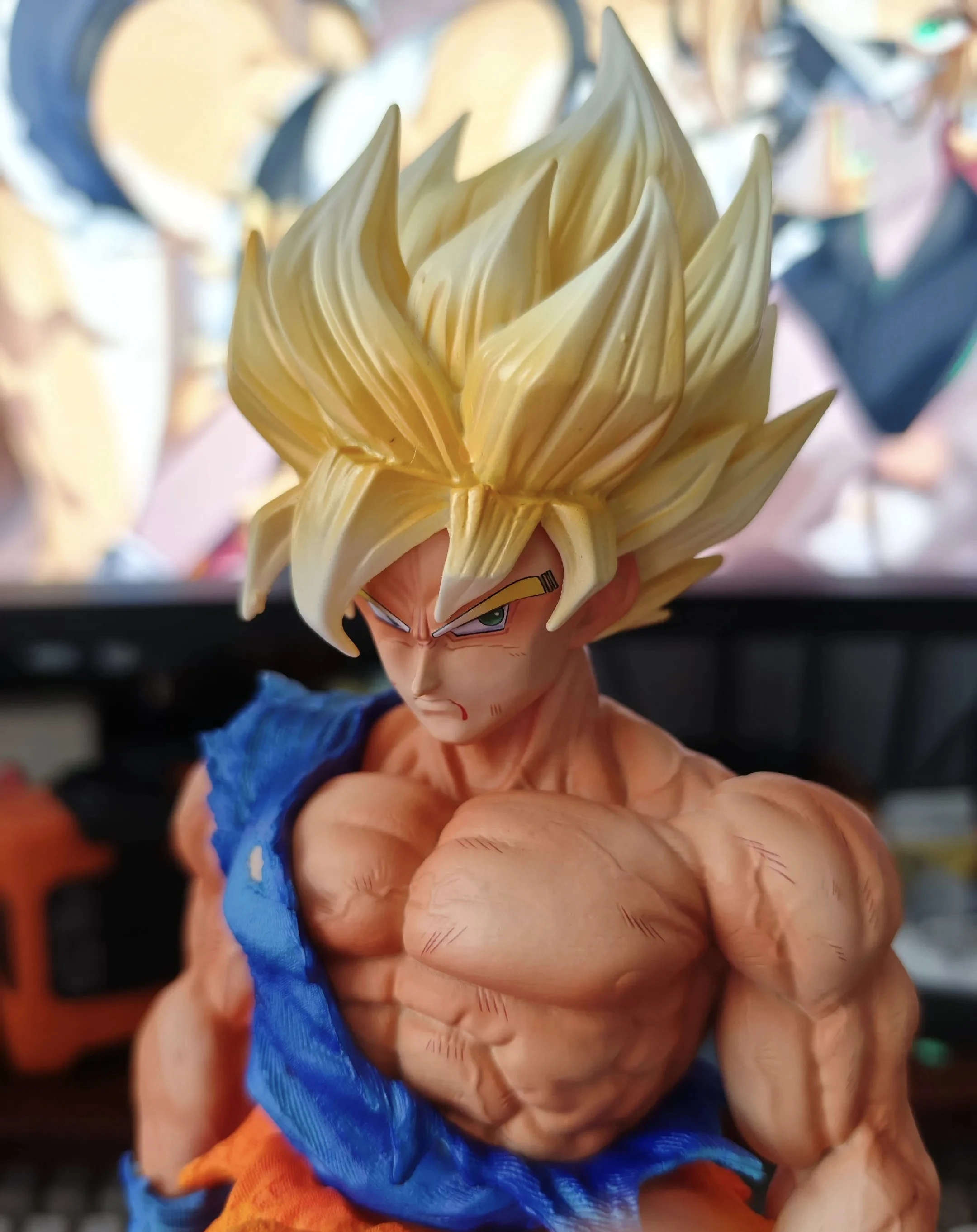 Estatua de Dragon Ball de 35CM de alta calidad, figura de Wukong, fábrica JT, estatua GK, modelo ornamental, regalo de cumpleaños para niño, paquete con caja de regalo