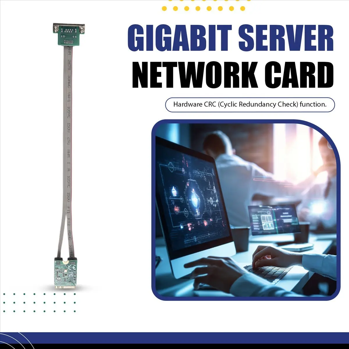 2026 جديد + M.2 A + E 2.5G محول إيثرنت 2.5G/1G/100M بطاقة شبكة متعددة جيجابت M.2 8125B COM #1