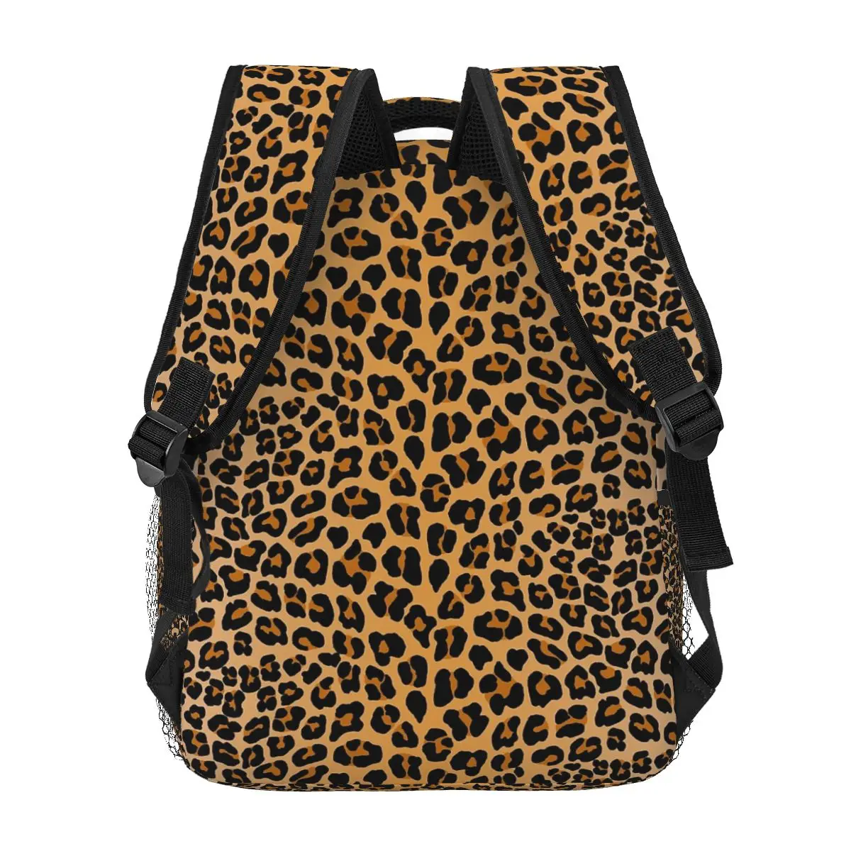 Leopard Print Backpacks Boys Girls Bookbag Students School Bags Cartoon Kids Rucksack Shoulder Bag Large Capacity