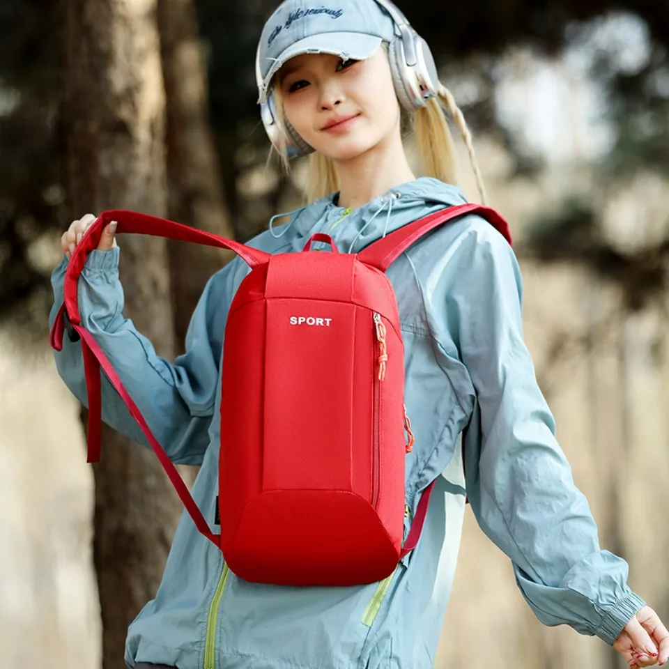Fashion Lightweight Oxford Cloth Sports Water-repellent Backpack for Men Women Large Capacity for Daily Use and Outdoor Travel