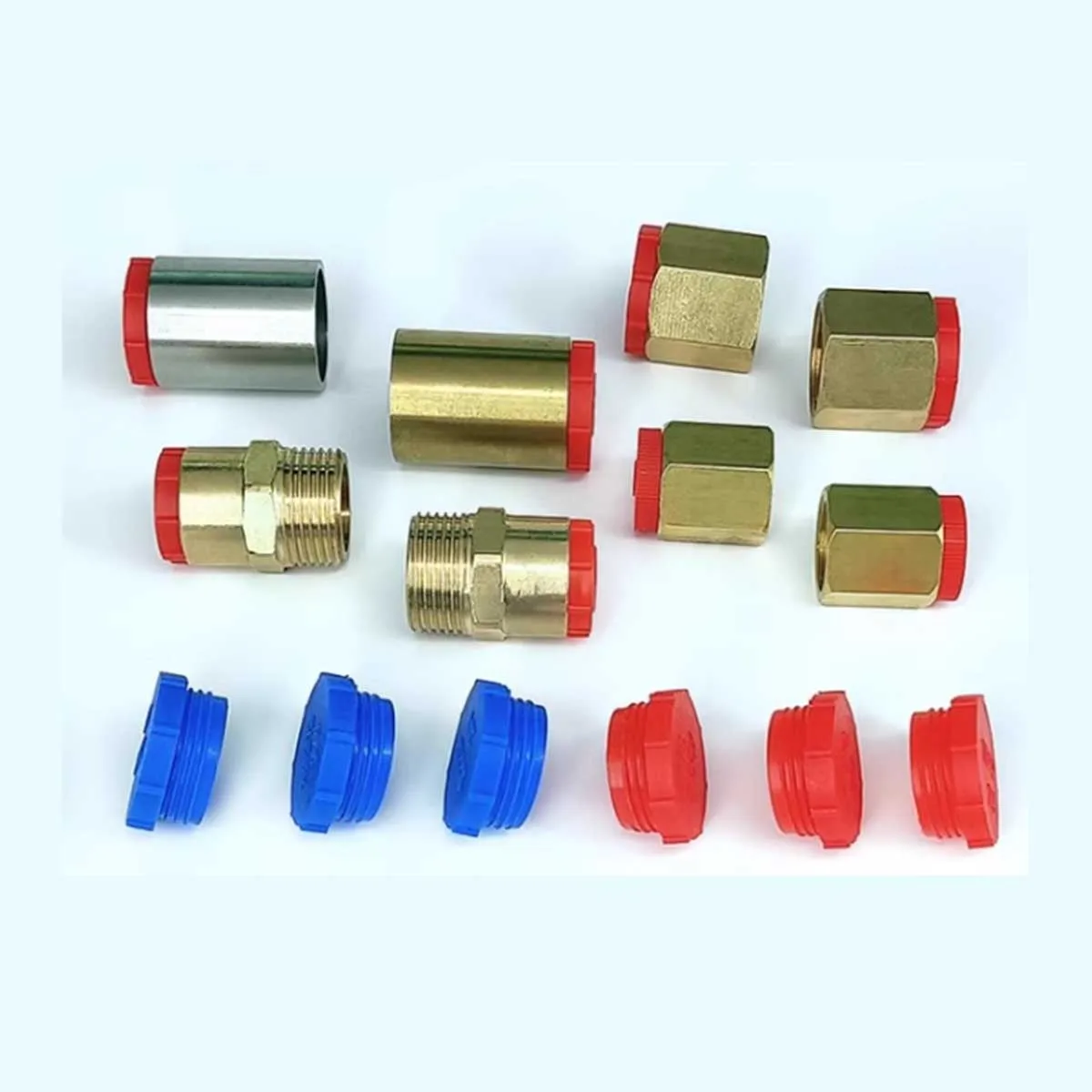 Steker lubang debu berulir plastik/lengan pelindung, penutup M10-M68,G1/8-G3