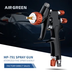 China Real MP-791 Original AIR GREEN Brand 1.3mm Gravity Feed Air Spray Gun