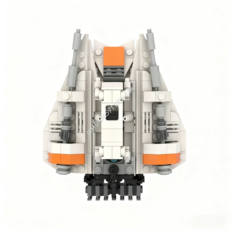 245 Stück MOC Snowspeeder Minifigur Scale Star Battle Modell Bausteine Kinderidee Modulares Bastelspielzeug Geburtstag Weihnachtsgeschenke