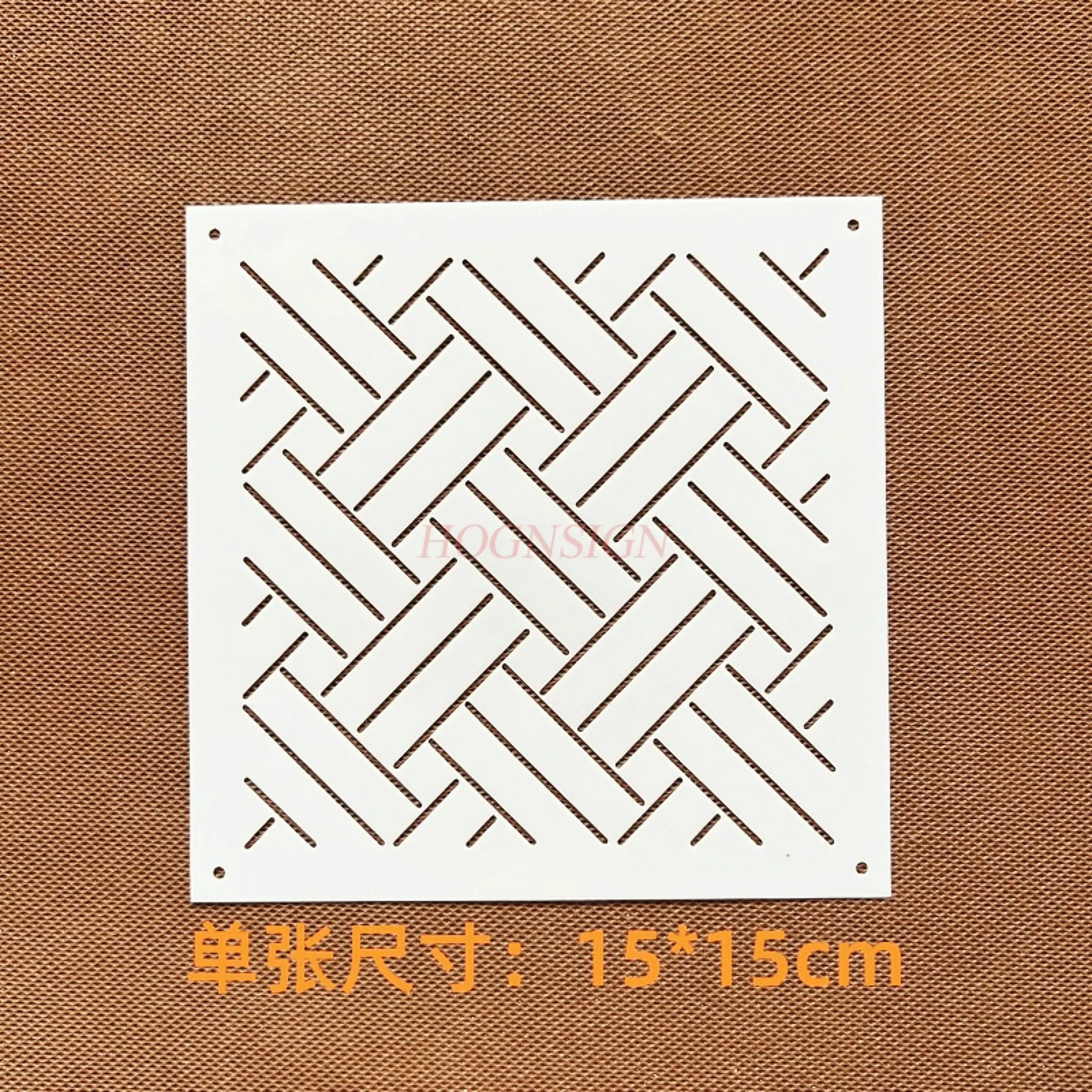 1 قطعة غرزة التطريز قالب التطريز شكل هندسي نقطة مصفوفة سلسلة اللوحة جوفاء التطريز مجلس أداة مساعدة