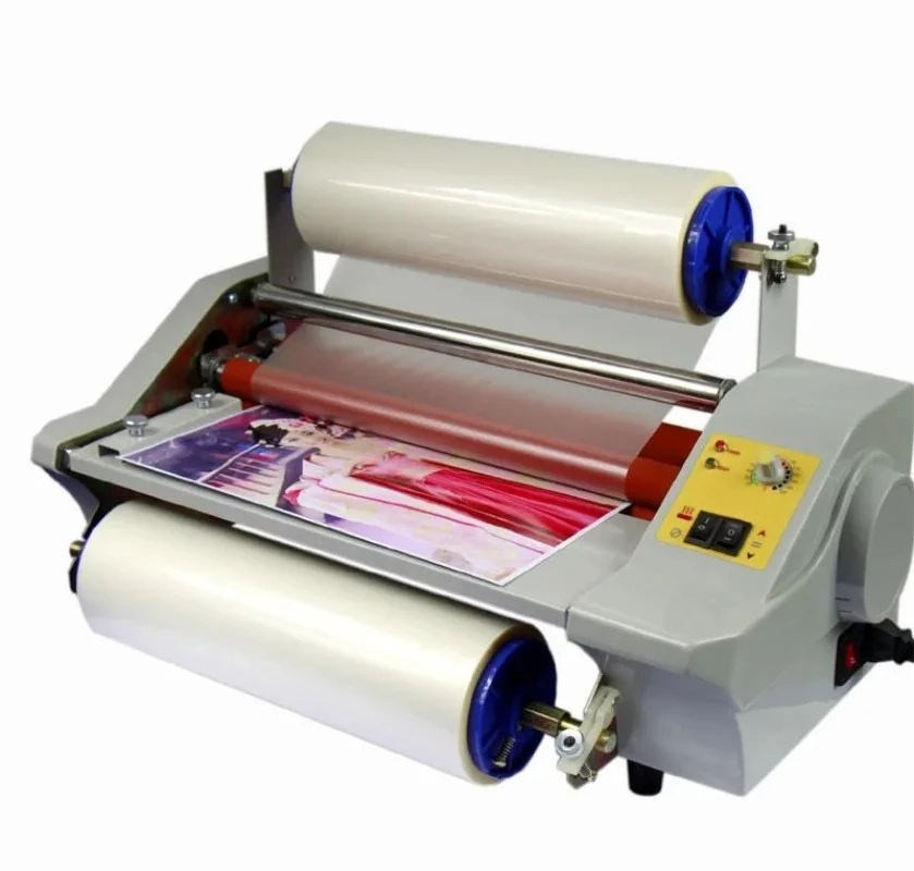 

Professional Electric Laminator Single-Side Hot Laminating Cold Laminating for Photo Book and Labels