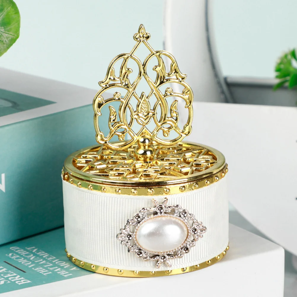 12 Pcs Baby Gifts European Style Pearl Pagoda Candy Box Plastic Boxes Small Cases for Favors Jewelry Bridesmaid