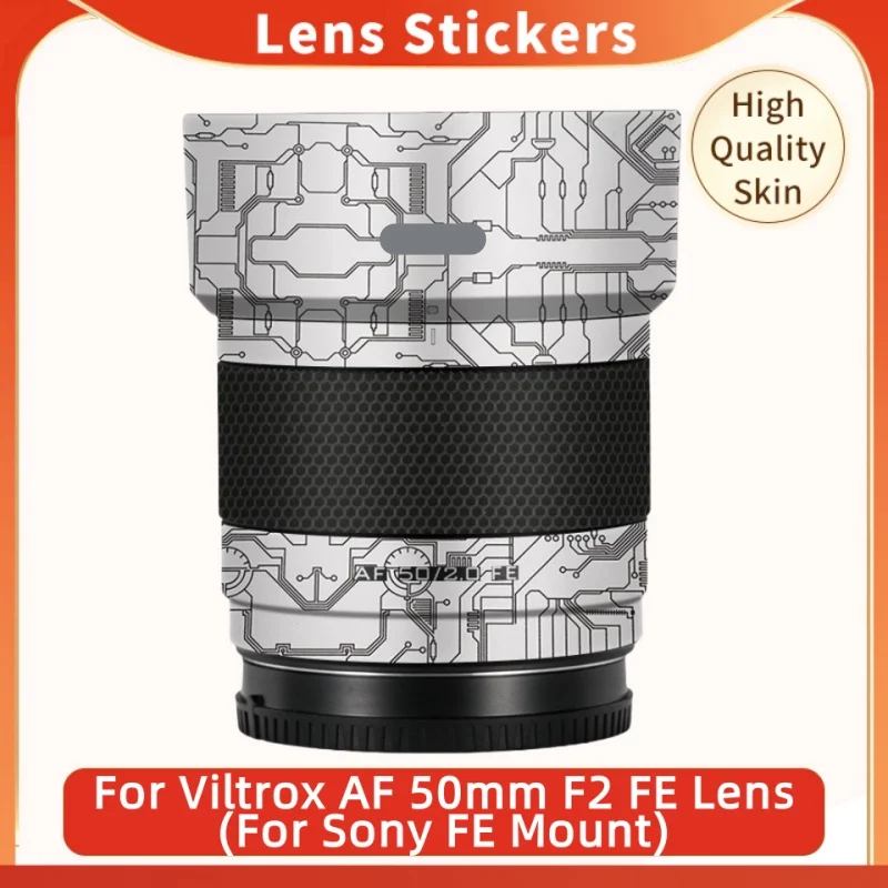 For Viltrox AF 50mm F2 FE Decal Skin Anti-Scratch Vinyl Wrap Film Camera Body Protective Sticker Coat AF 50/2 FE AF50F2