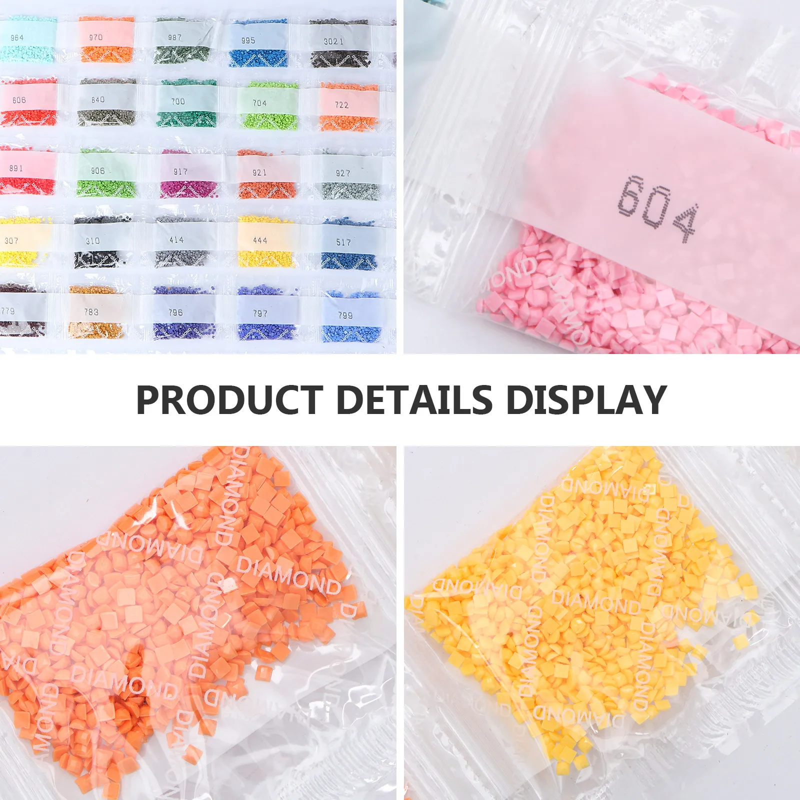 

Square Diamond Drill Painting Materials Resin Rhinestones For Diy Handmade Mosaic Art Craft Decoration Supplies