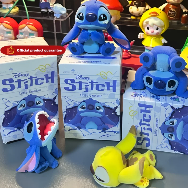 

Новая оригинальная слепая коробка Disney Stitch Little Emotion Series Cute Stitch Emotion Mystery Box Коллекционные модели Модная игрушка в подарок