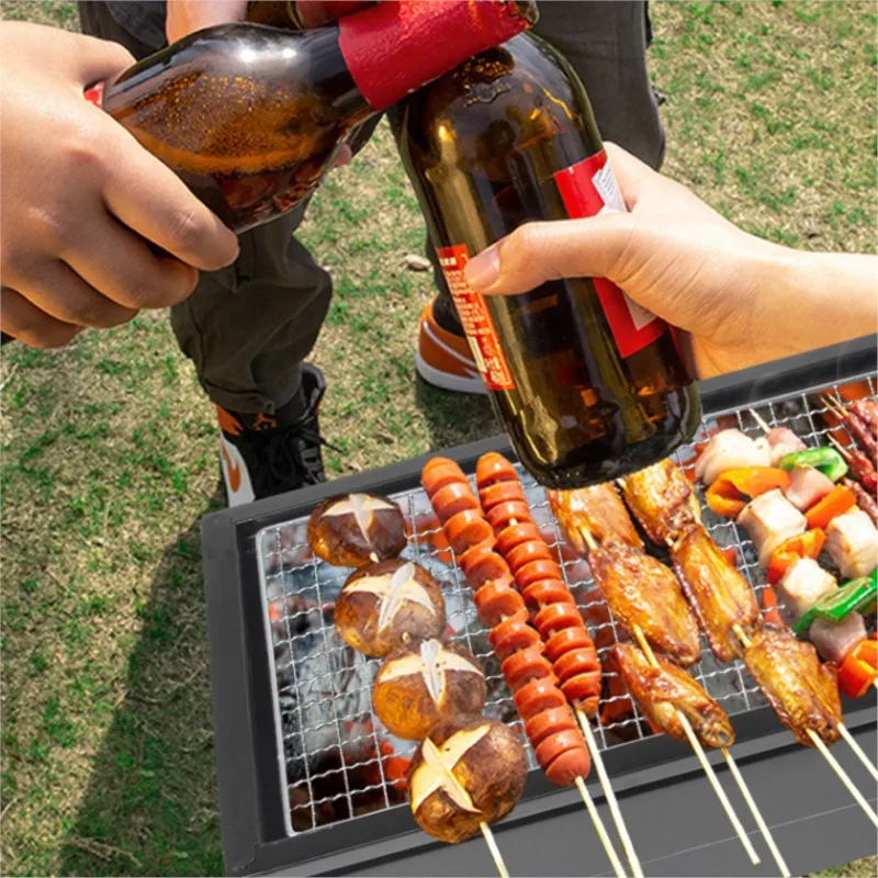 K-STAR Extended Outdoor Barbecue Grill Portable Barbecue Grill Home Barbecue Grill Barbecue Stove Barbecue Grill DropShipping