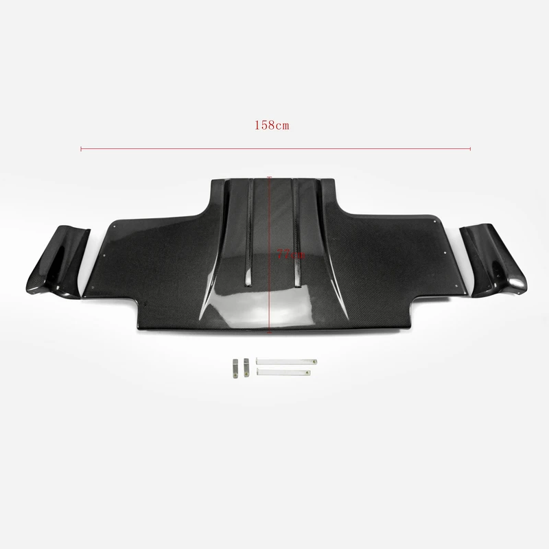 

Подходит для заднего диффузора из углеродного волокна Nissan Skyline R32 GTR Top-Secret Type 2, тип 2