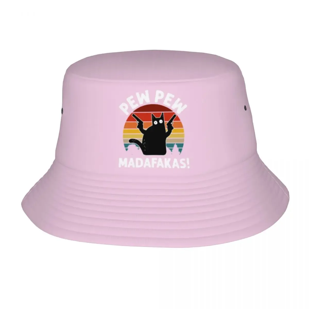 Vintage Retro  Madafakas Bucket Hat Summer Beach Hatwear Merch Fisherman Caps for Camping Woman Ispoti