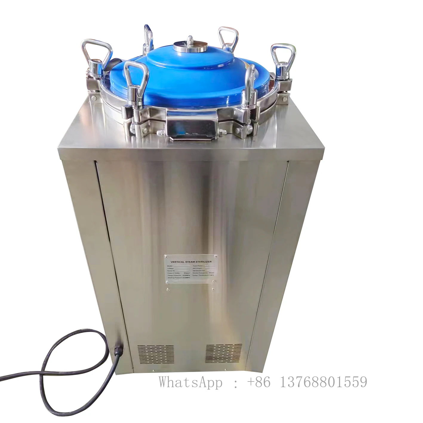 Sterilization Machine 35L-150L Vertical Stainless Steel High Pressure Autoclave Digital Displayed Automatic Steam Sterilizer