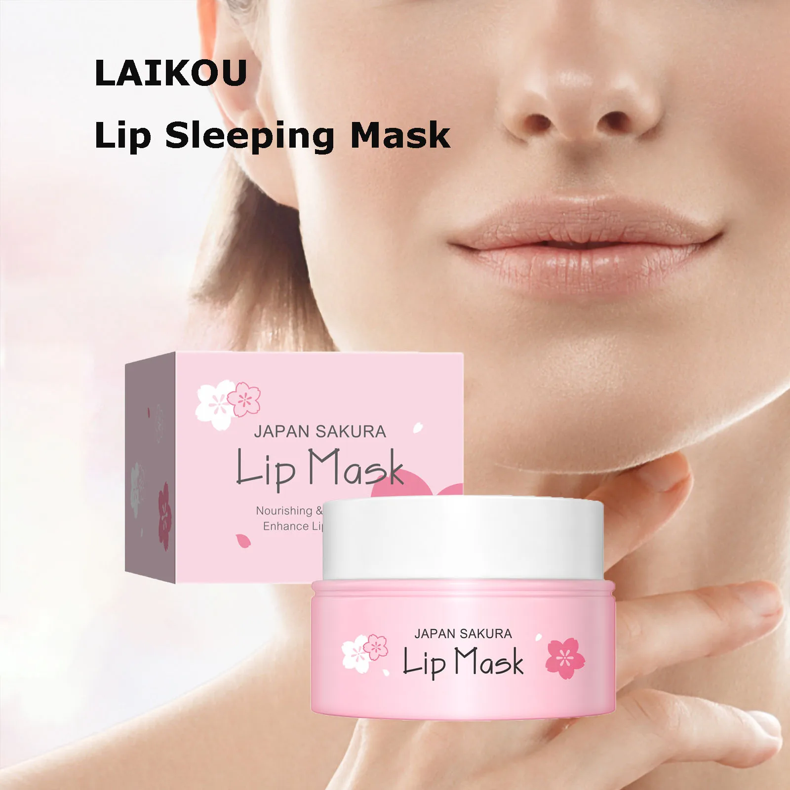 

LAIKOU Lip Sleeping Mask Lip Blam Mini Set New Nutritious Moisturizing Hydrated Lip Skin Care Products Korean Scented