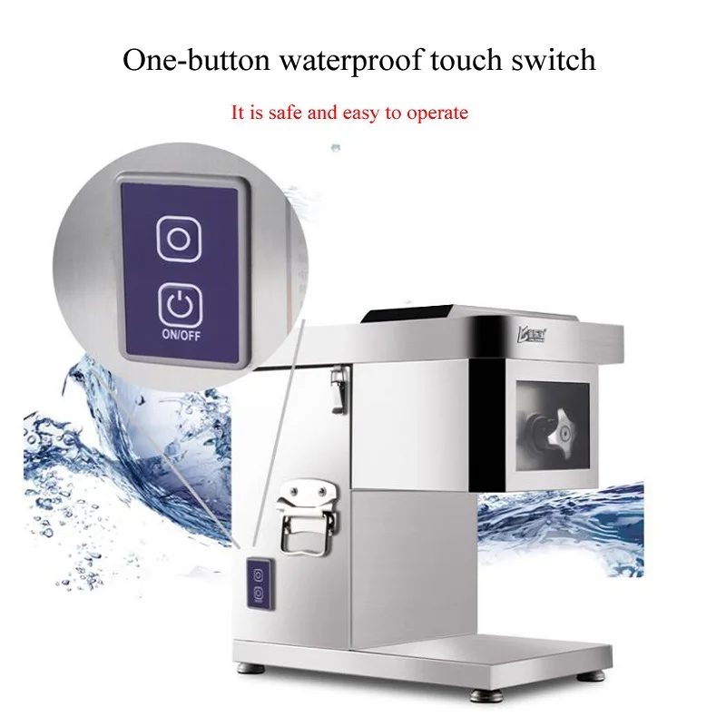 

Automatic Commercial Mini Table Top Food Cutting Cutter Vegetable Fruit Slicer Fresh Meat Slice Machine