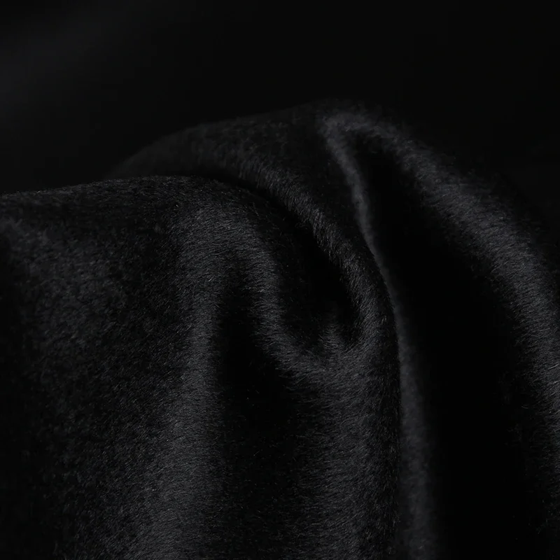 Redraspberry Black Cashmere Wool Overcoating Fabrics Garment Materials Winter Overcoat Suits DIY Sewing Cloth Freeshipping