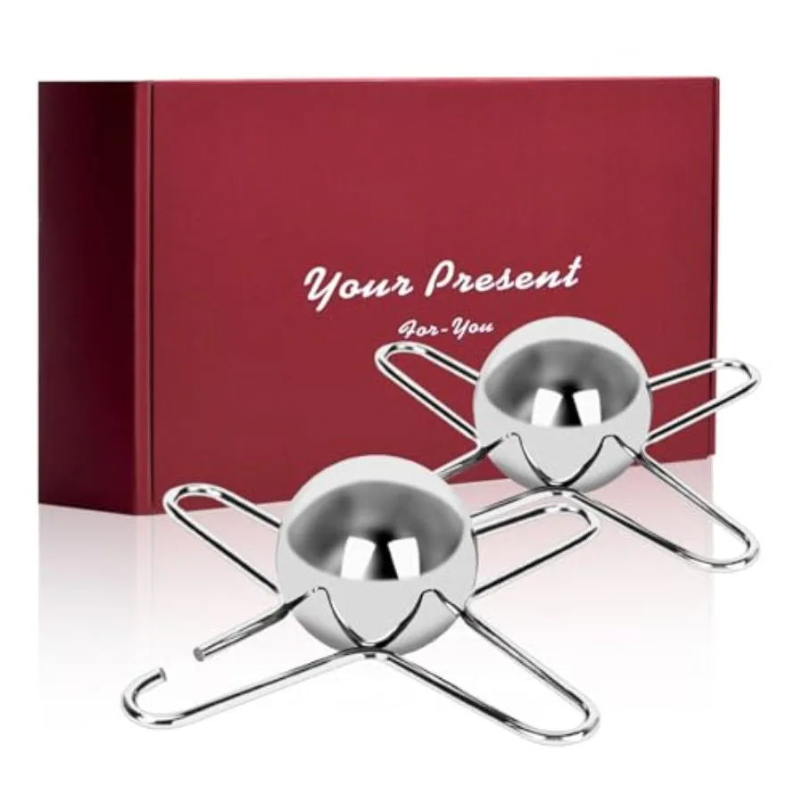 

2 шт. охладителя для эспрессо с многоразовыми замораживаемыми шариками для кофе, охлаждающие шары из нержавеющей стали для бурбона, шотча и коктейлей