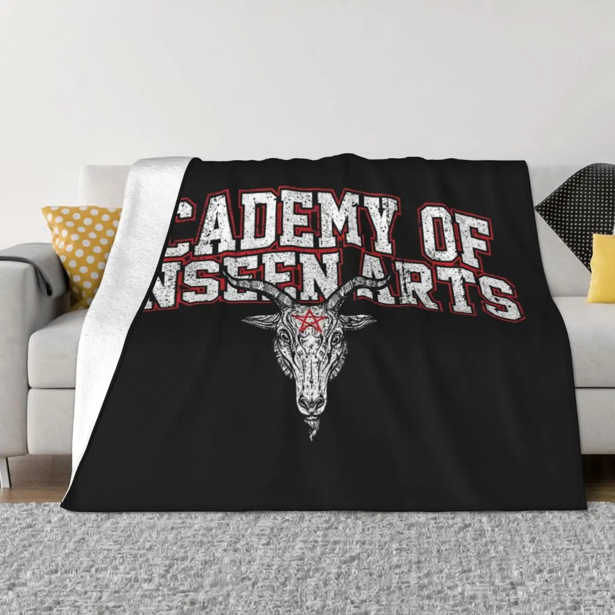 

Academy of Unseen Arts Throw Blanket Blankets For Sofas sofa bed decorative Nap Decoratives Blankets