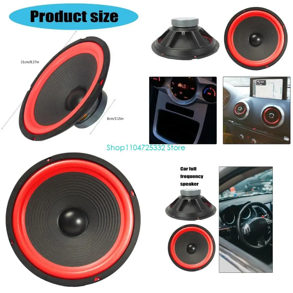 

P5EA Профессиональные 8-дюймовые 4-омные динамики высокой мощности, низкочастотный басовый сабвуфер, звук