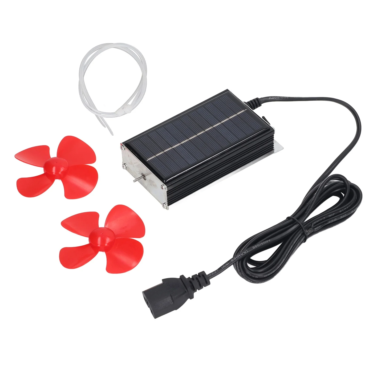 Electric Vehicle Range Booster Battery Car Solar Wind Power Extender Generator with Fans 12‑125V