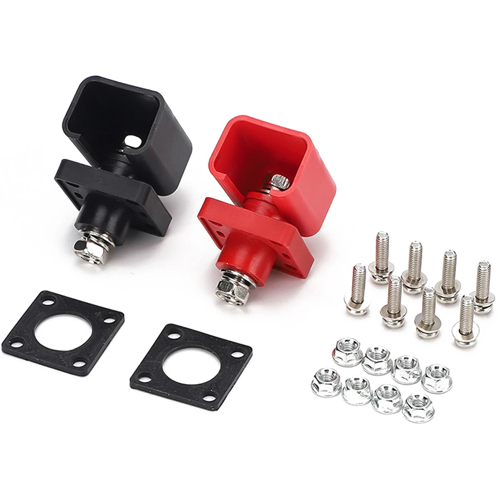 

Высокоточный квадратный терминал, разъем для хранения энергии, 100 А, 1 шт., сквозной разъем для литиевой батареи, клеммный разъем