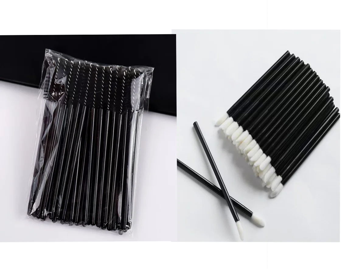 200pcs, Lip Applicators Disposable Mascara Makeup Applicator Lipgloss Lip Brush Mascara Mascara Wands, Disposable Mascara Wand