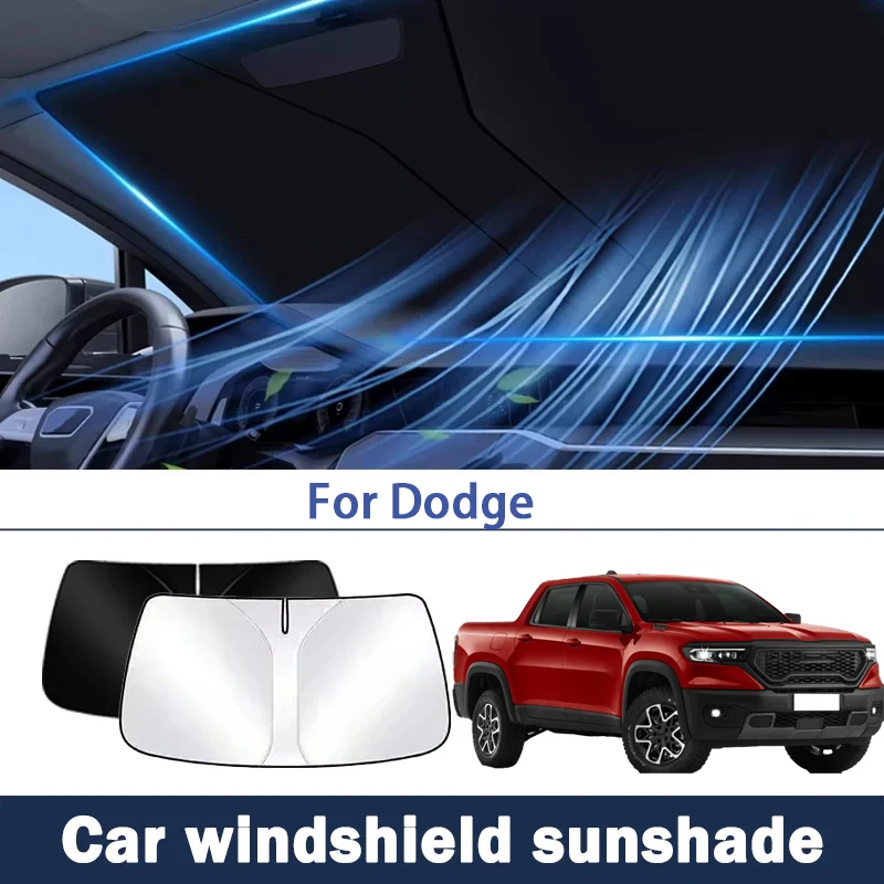 

It is suitable for Dodge Cool Wei Ku Feng Zhe Ram car sunshade front curtain cover sun protection heat shield umbrella