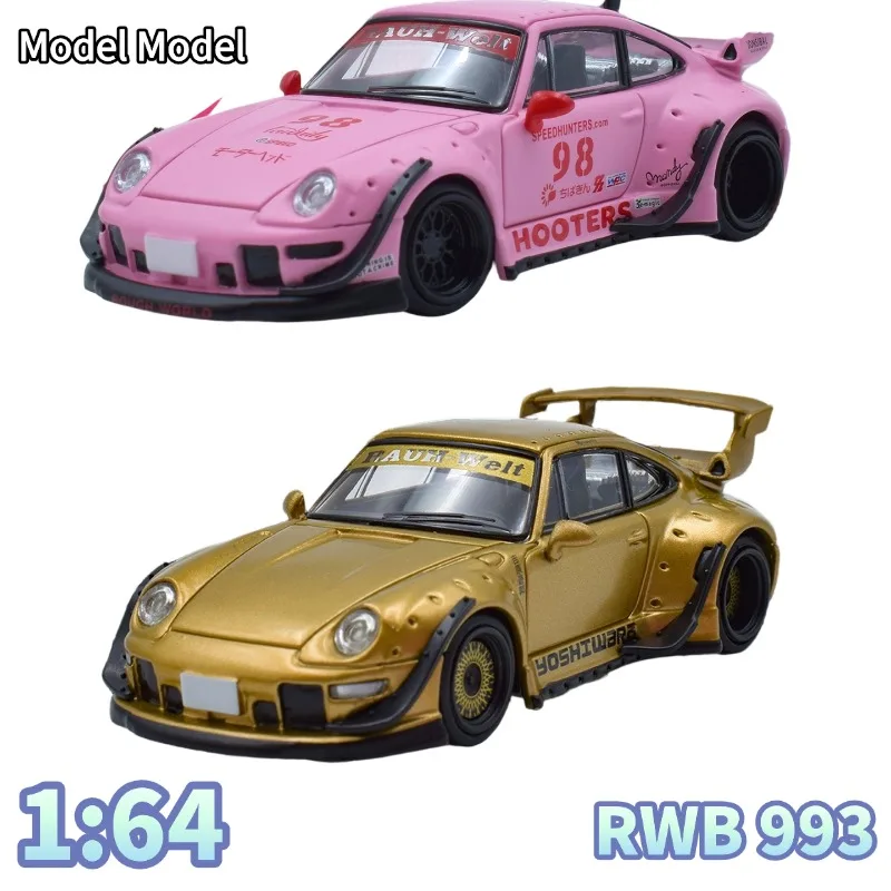 

Модель автомобиля 1:64 RWB 911 993 930, модифицированная, из литого сплава, имитационная, коллекционная, для мальчиков, игрушка, предмет декора для взрослых коллекционеров.